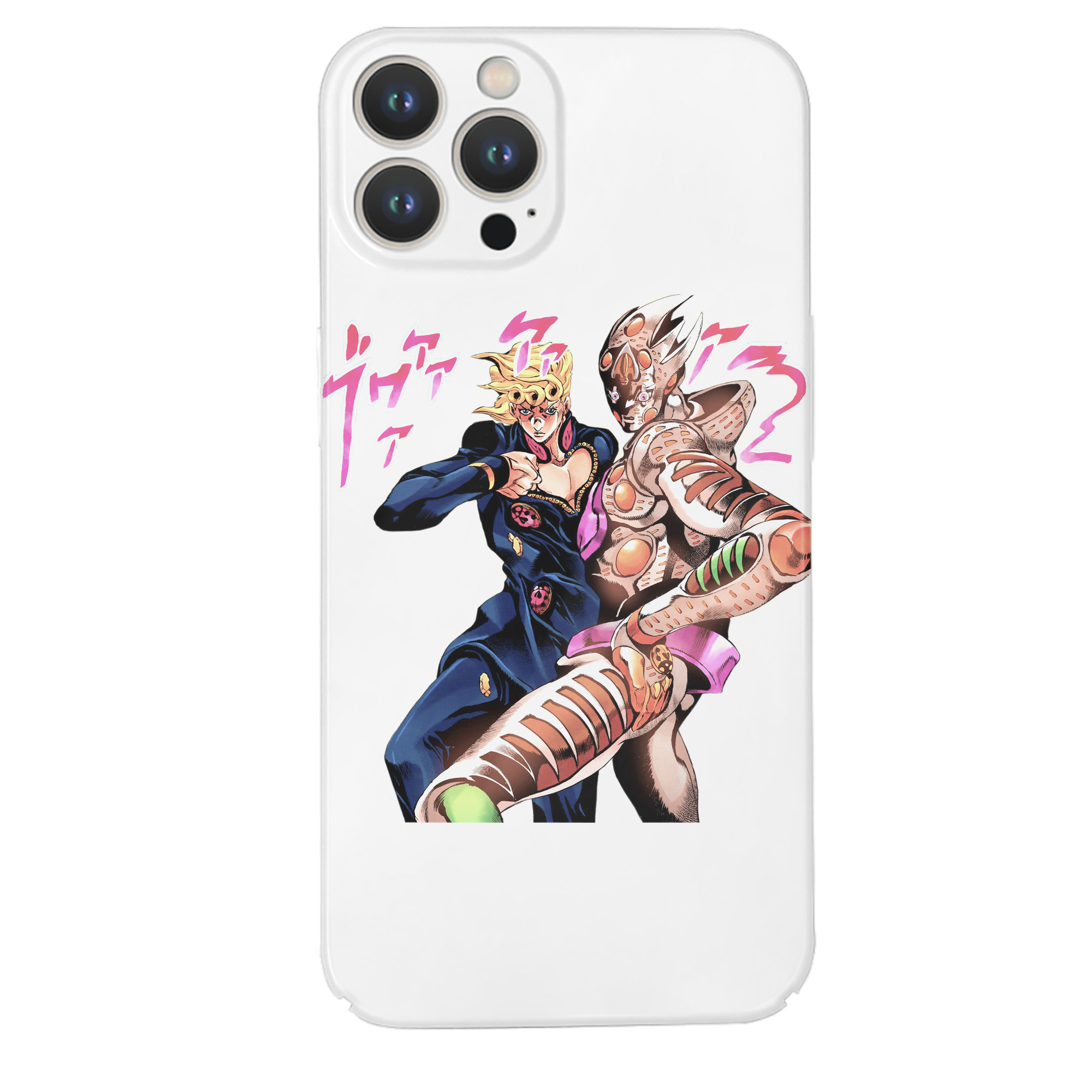 （画像用） ジョジョの奇妙な冒険 ジョルノ?ジョバァーナ JoJo's Bizarre Adventure Giorno Giovanna 【iPhone 14シリーズ対応】ハードケース